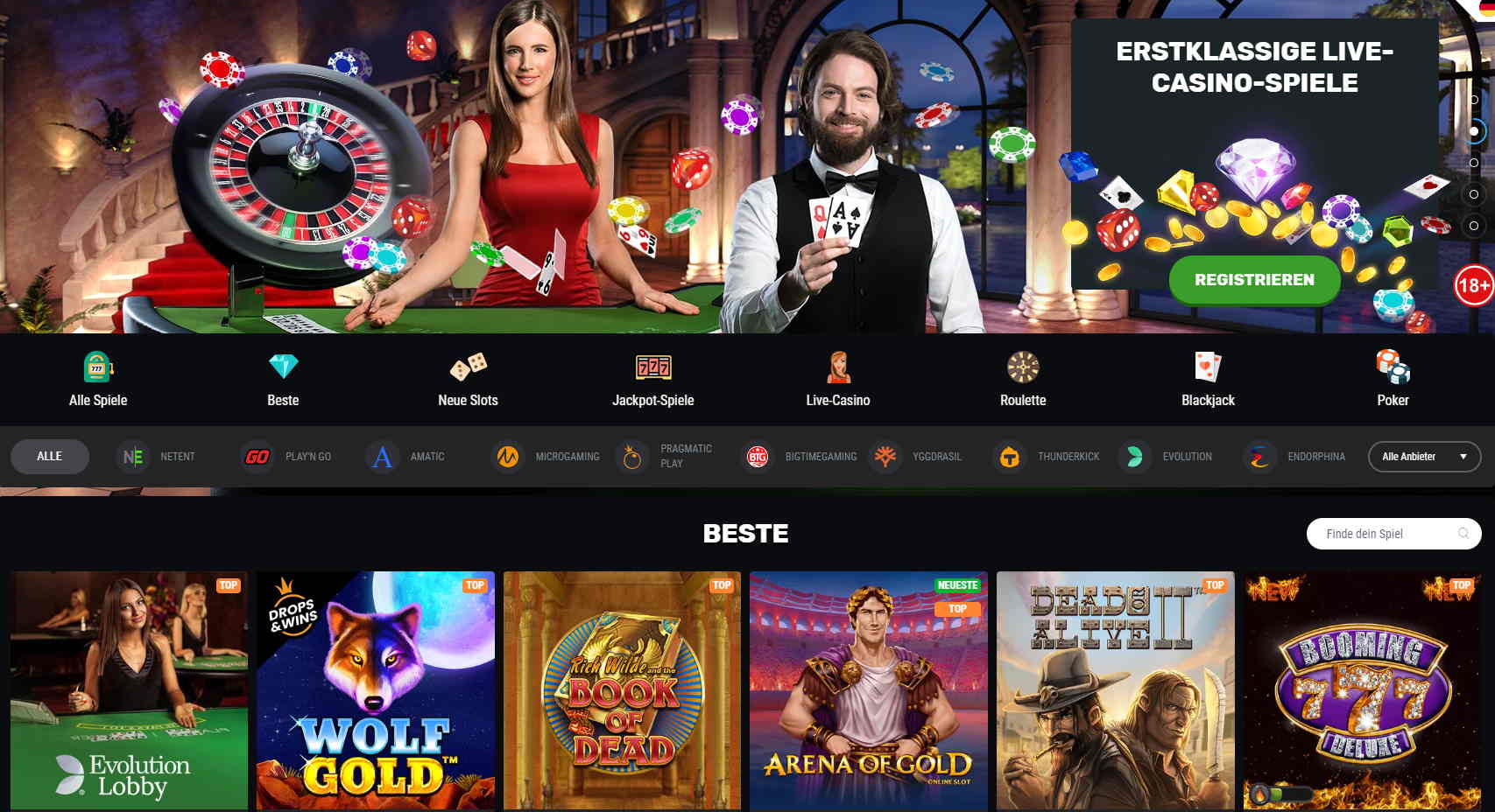 Online Casino Mit Guter Bewertung