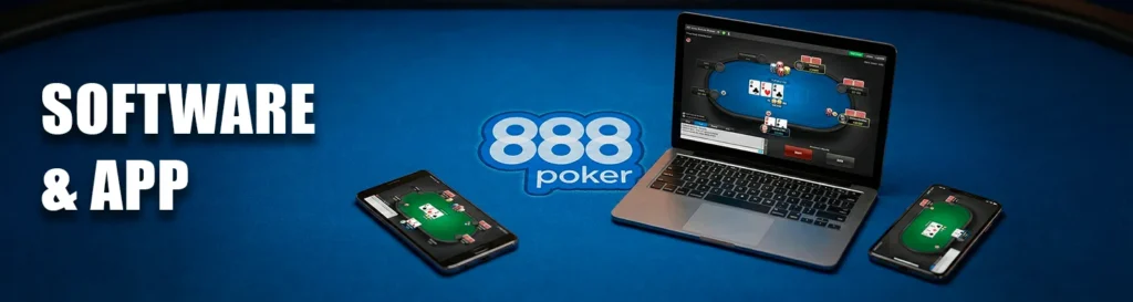888 Poker Desktop und Mobile App