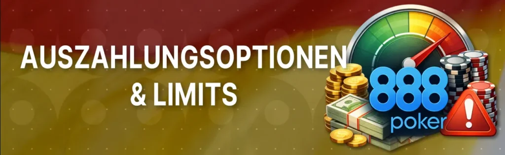 Vor der ersten Auszahlung ist eine KYC-Verifizierung nötig. Danach sind Gewinnabhebungen bei 888Poker genauso einfach wie Einzahlungen.