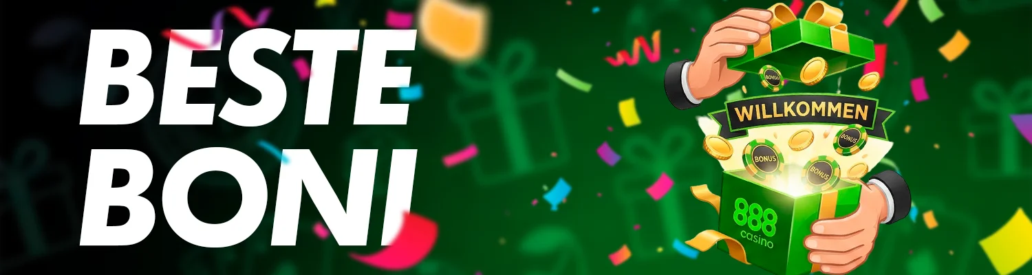 Bonusangebote bei 888 Casino