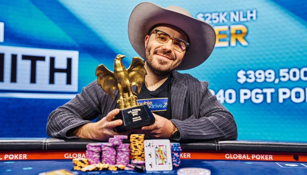 Dan Smith, ein Spieler, der seine Karriere im Online-Poker begann