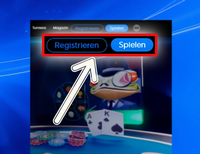 Einloggen oder registrieren: