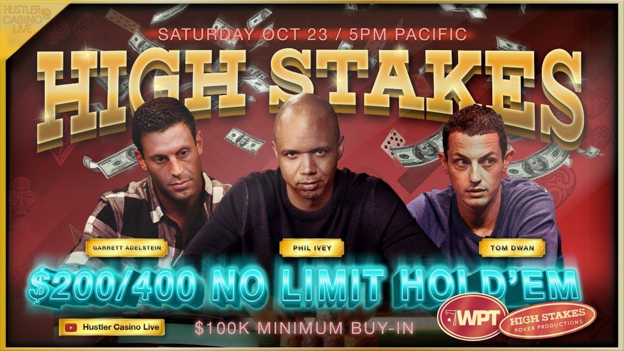 Zuschauerrekorde und $100k Stacks mit Ivey und Dwan beim Hustler Cash Game