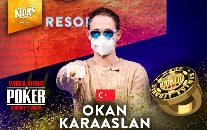 Okan Karaarslan gewinnt das WSOPC-Main-Event im King’s