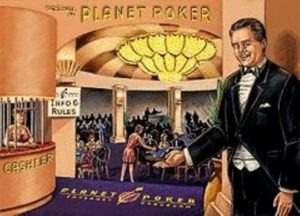 Planet Poker Lobby im Jahr 1999