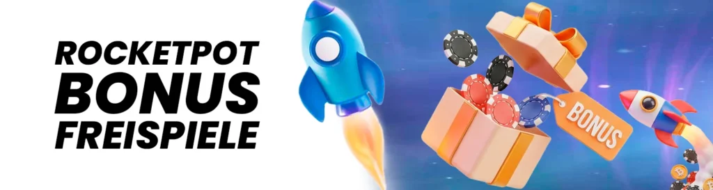 Bonus und Freispiele bei Rocketpot Casino