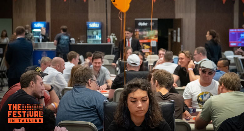 Agris Noviks führt die verbleibenden 30 Spieler beim Festival in Tallinn an