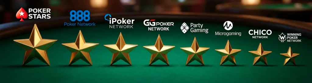 Die besten 8 Poker Netzwerke