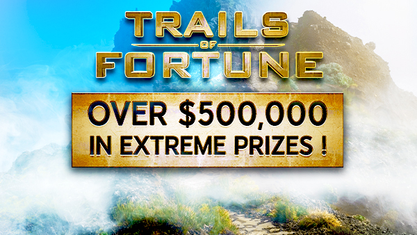 Trails of Fortune mit über $500k Preisen auf 888poker