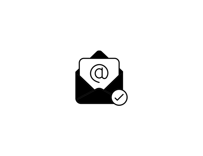 E-Mail oder SMS bestätigen