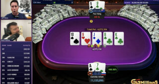 Artem Osmirko, russischer Unternehmer und High-Stakes-Spieler bei GGPoker, triumphierte diesmal beim 10K−GGMillion10K−GGMillion-Event.