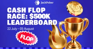 JackPoker Flop Race bringt $500K auf die Leaderboards
