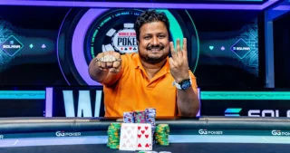 Santhosh Suvarna gewinnt sein drittes WSOP-Bracelet im $50K High Roller für $1.992.870