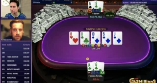 Vyacheslav Balaev gewinnt seinen ersten GGMillion$ nach Planänderung ($325,319)