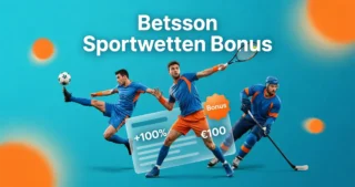 Betsson Sportwetten bietet 2026 Einsteiger starke Boni. Zur Auswahl stehen Einzahlungsboni, Freebets und zeitlich begrenzte Aktionen. Auf unserer Seite erhalten Sie eine Übersicht und die wichtigsten Regeln.
