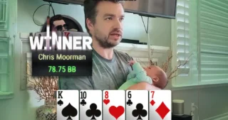 Chris Moorman startet als frischgebackener Vater auf ACR Poker durch
