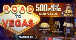 GGPoker`s “Road to Vegas” garantiert mindestens 600 Spielern einen Platz bei der WSOP-Hauptveranstaltung