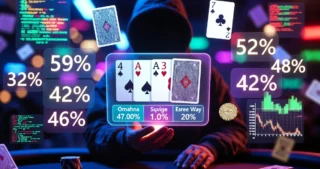 Mit vier Karten auf der Hand stellt sich oft die Frage: Liege ich vorn oder hinten? Der Omaha Poker Rechner schafft Klarheit – du gibst Hand, Board und Gegnerzahl ein und siehst deine Gewinnchancen. Ordnung im Chaos, ohne Schnickschnack.