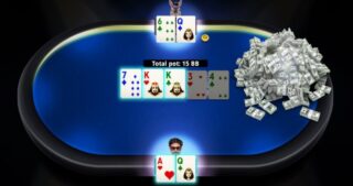 The Festival Online 8-Max Finale Hand