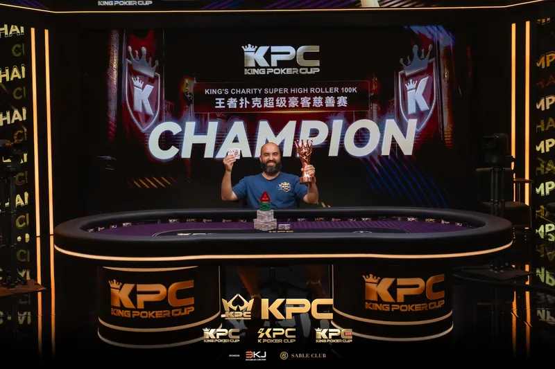 Mit dem Sieg beim $1.000.000 King’s Charity Super High Roller steigerte Bryn Kenney seine Live-Gewinne auf über $90 Millionen.