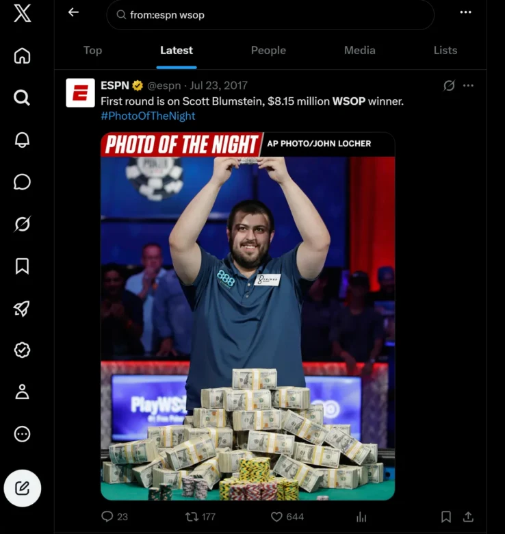 ESPN auf X
