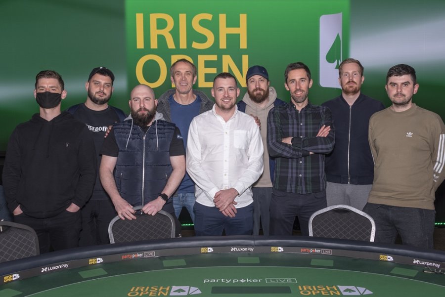 Finaltisch Irish Poker Open 2022