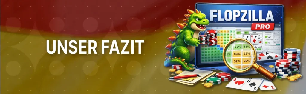 Flopzilla Pro ist ein starkes Analyse-Tool für ernsthafte Pokerspieler. Es hilft, Spielentscheidungen zu verbessern und Boards besser zu verstehen. Besonders nützlich ist es, um das Denken in Ranges zu schulen.