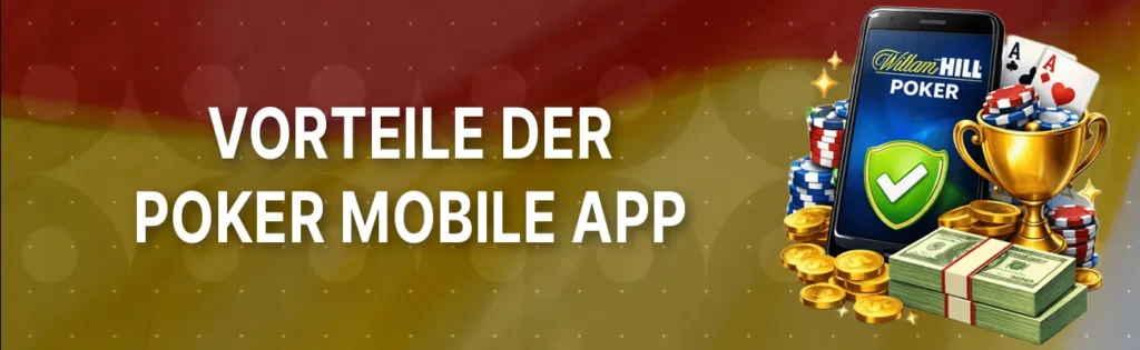 Stabilität dank regelmäßiger Updates. Spiele überall, greife schnell auf Cash Games und Turniere zu. Einfache Navigation, übersichtliche Lobby und integrierte Zahlungsfunktionen.