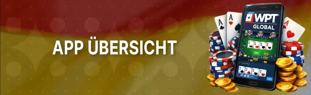 Die mobile App von WPT Global ermöglicht den Zugang zur Online-Pokerplattform mit Funktionen wie Echtgeld-Cash Games, Turnieren und Sit & Gos. Zahlungen, Bonusaktivierung und Kontoverwaltung sind integriert. 