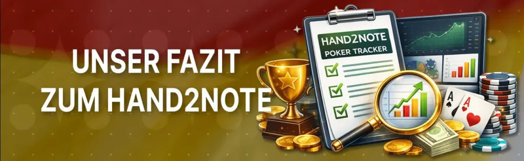 Hand2Note überzeugt im Alltag mit dynamischem HUD, Replayer und Range-Analyse auf über 20 Plattformen wie iPoker und GG Poker. Besonders für deutsche MTT-Spieler mit ehrgeizigen Zielen ist es eine starke Wahl.