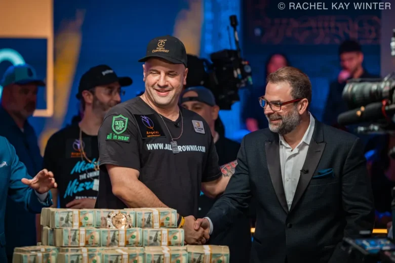 Michael Mizrachi beim WSOP Main Event 2025