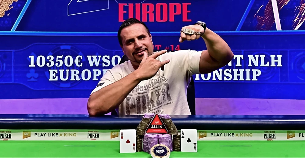 Daniel Pidun WSOP Europe