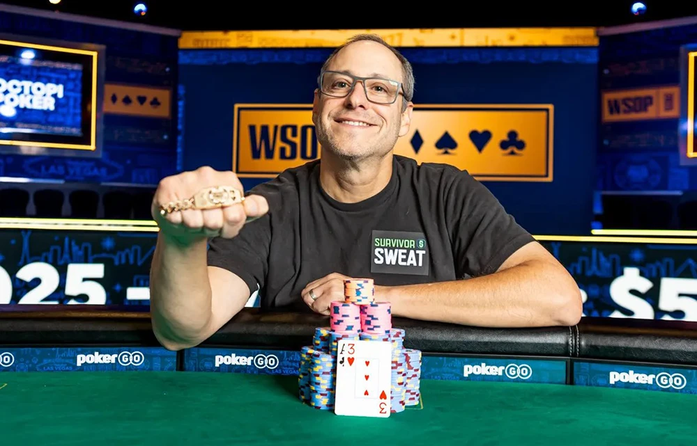 Event #40 WSOP 2025: David Baker