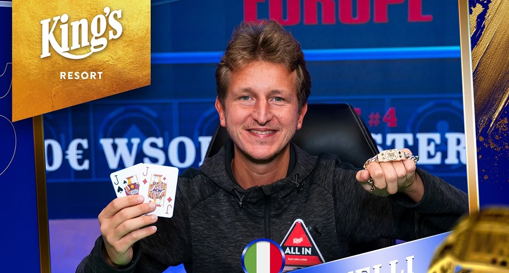Giuliano Bendinelli WSOPE Monsterstack