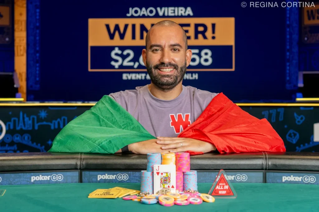 Event #38 WSOP 2025: Joao Vieira