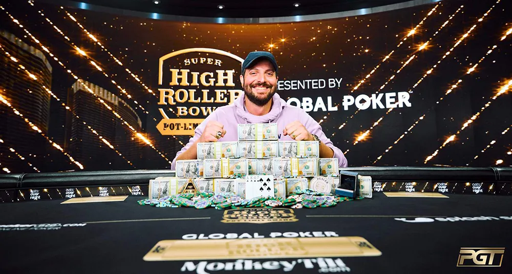 John Riordan Super High Roller Bowl