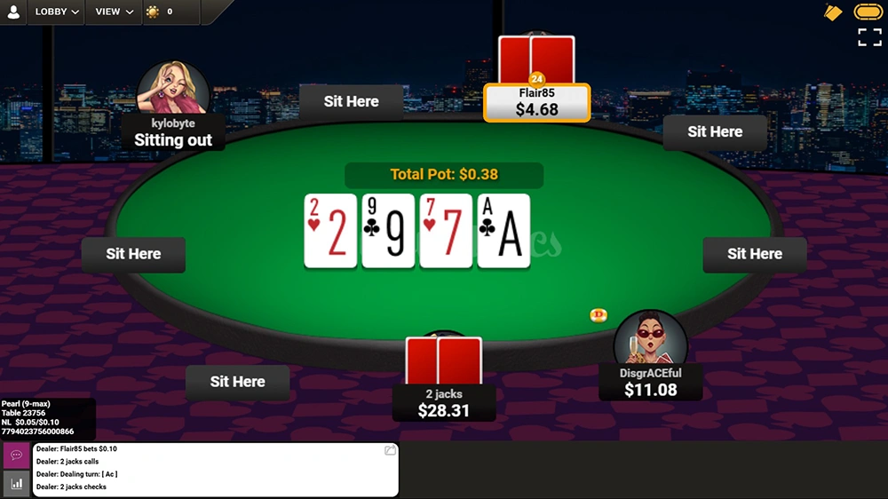 Juicy Stakes Poker Pokerraum