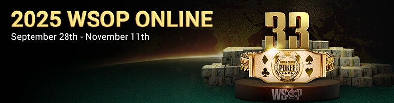 WSOP 2025 Online Fall Bracelet Series