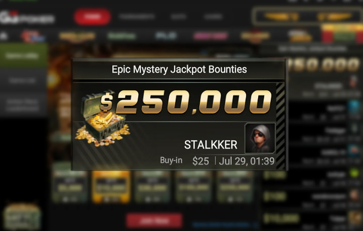 Ukrainer kassiert $250.000 Top-Bounty im Mystery Battle Royale auf GGPoker