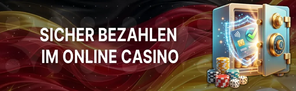 Bezahle nur in lizenzierten deutschen Casinos mit verschlüsselten Verfahren wie TAN oder 2FA. 