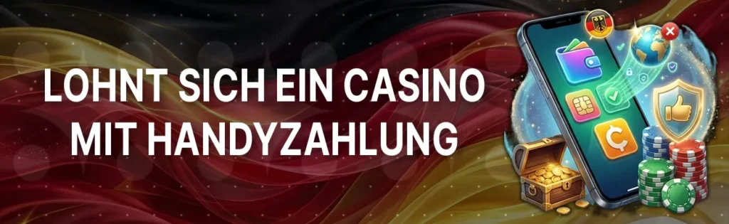 Bezahlen per Handyrechnung wirkt einfach, ist aber in lizenzierten deutschen Casinos nicht erlaubt.