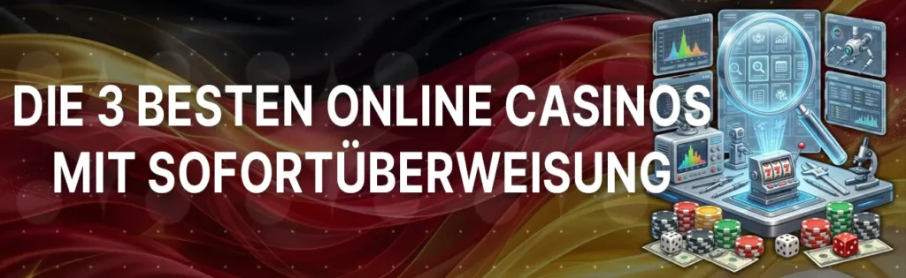 Wir prüfen Online Casinos mit Sofortüberweisung nicht nach Bauchgefühl, sondern anhand klarer Kriterien: Spielauswahl, Zahlungsmethoden, faire Boni, Echtzeit-Transaktionen ohne Gebühren, Lizenz, RTP und Support.