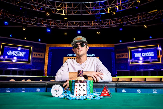 Christopher Staats Event #13 WSOP 2025